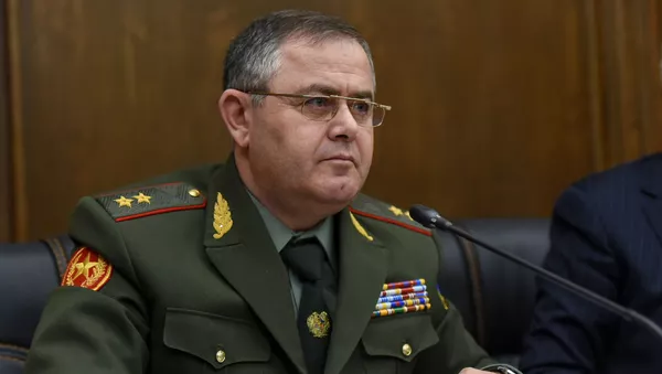 Пресс-конференция начальника генштаба ВС РА Артака Давтяна с депутатами Национального Собрания (18 февраля 2020). Еревaн - Sputnik Армения