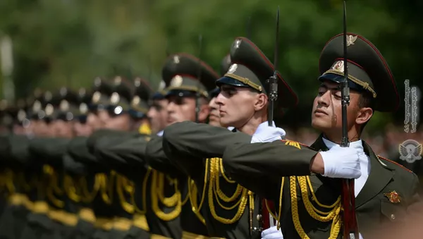 Почетный караул ВС Армении - Sputnik Армения