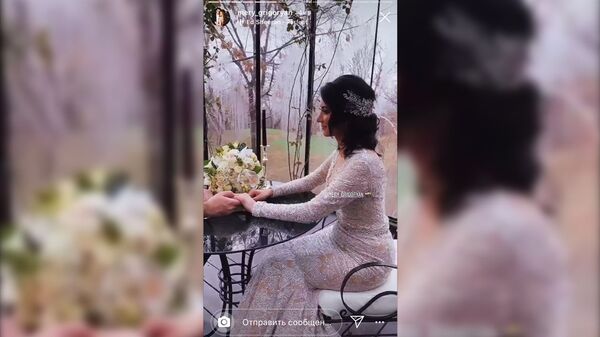 Магическая свадьба и Карен Карапетян среди гостей: видео первого танца Арпине Ованнисян - Sputnik Армения