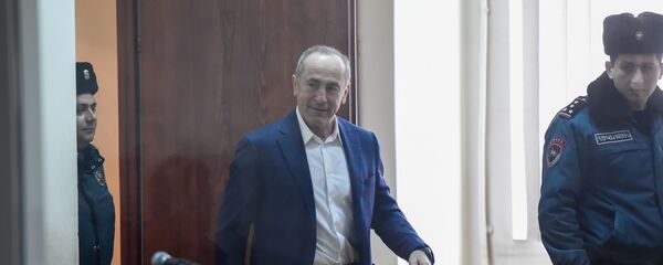 Роберт Кочарян на судебном заседании по делу 1 марта (25 февраля 2020). Еревaн - Sputnik Արմենիա