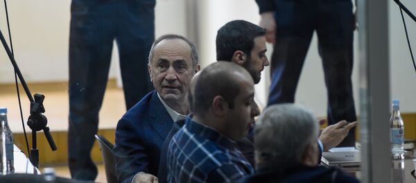 Роберт Кочарян на судебном заседании по делу 1 марта (25 февраля 2020). Еревaн - Sputnik Արմենիա