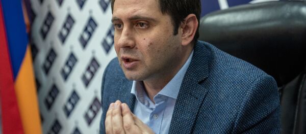  Пресс-конференция Сурена Папикяна в штабе “Да” (26 февраля 2020). Еревaн - Sputnik Армения