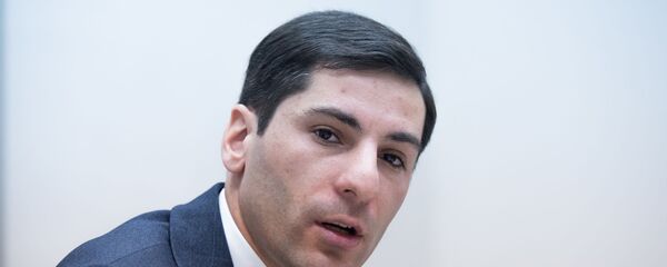 Пресс-конференция губернатора Араратской области Гарика Саркисяна (26 февраля 2020). Еревaн - Sputnik Армения