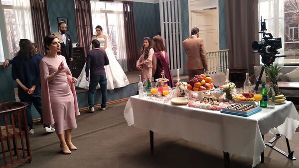 Съемки фильма Свадьба в тылу - Sputnik Армения