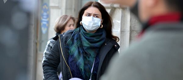 Грузинка в маске - Sputnik Армения