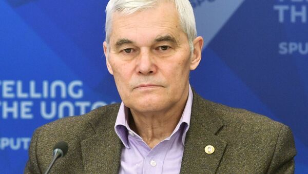 Член-корреспондент Российской академии ракетных и артиллерийских наук Константин Сивков - Sputnik Армения