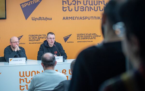 Учебный модуль SputnikPro в мультимедийном пресс-центре Sputnik Армения (27 февраля 2020). Еревaн - Sputnik Армения
