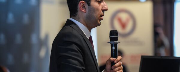 Арам Орбелян на информационной конференции на тему Дело 1 марта в постреволюционной Армении (29 февраля 2020). Еревaн Арам Орбелян на информационной конференции на тему Дело 1 марта в постреволюционной Армении (29 февраля 2020). Еревaн - Sputnik Արմենիա