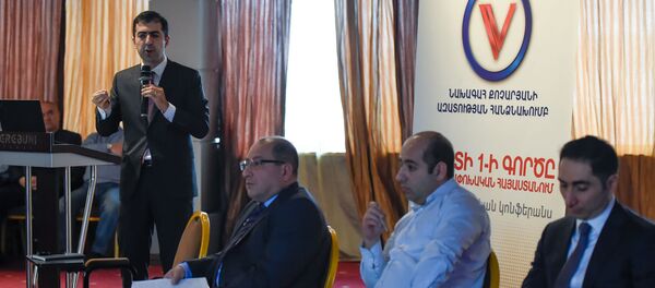 Арам Орбелян на информационной конференции на тему Дело 1 марта в постреволюционной Армении (29 февраля 2020). Еревaн Арам Орбелян на информационной конференции на тему Дело 1 марта в постреволюционной Армении (29 февраля 2020). Еревaн - Sputnik Արմենիա