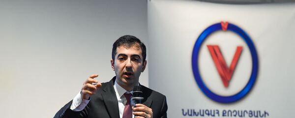 Арам Орбелян на информационной конференции на тему Дело 1 марта в постреволюционной Армении (29 февраля 2020). Еревaн - Sputnik Армения