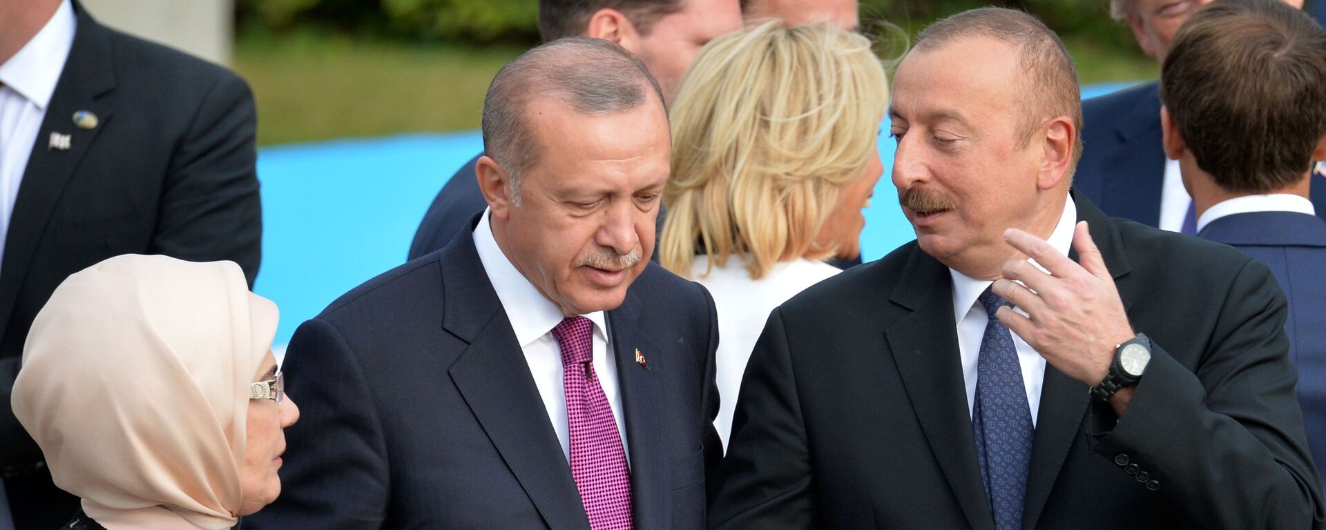 Թուրքիայի և Ադրբեջանի նախագահներ Ռեջեփ Թայիփ Էրդողանն ու Իլհամ Ալիևը  - Sputnik Արմենիա, 1920, 02.10.2023