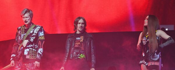 Участники группы Little Big во время концерта (20 декабря 2019). Москвa Участники группы Little Big во время концерта (20 декабря 2019). Москвa - Sputnik Արմենիա