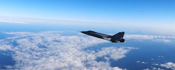 Истребитель МиГ-31 перехватил условного нарушителя границы на Камчатке Истребитель МиГ-31 перехватил условного нарушителя границы на Камчатке - Sputnik Армения