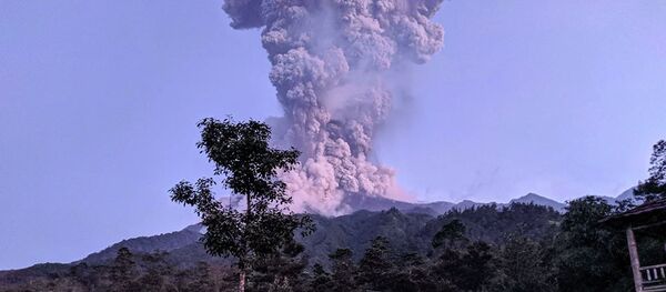 В Индонезии вулкан Мерапи выбросил шестикилометровый столб пепла - Sputnik Армения