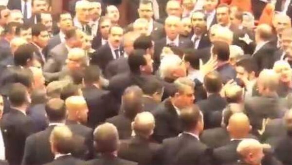 Драка в парламенте Турции - Sputnik Армения
