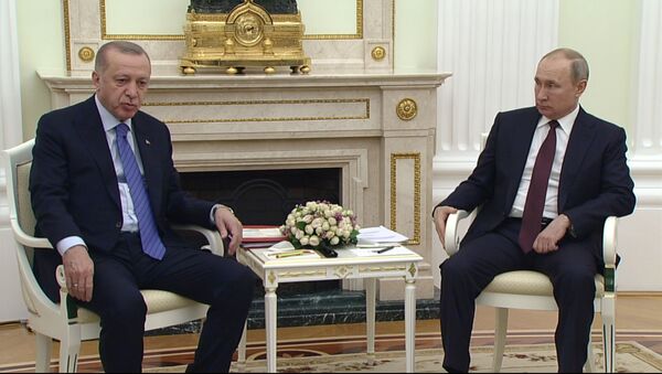 Встреча Путина и Эрдогана в Москве - Sputnik Армения