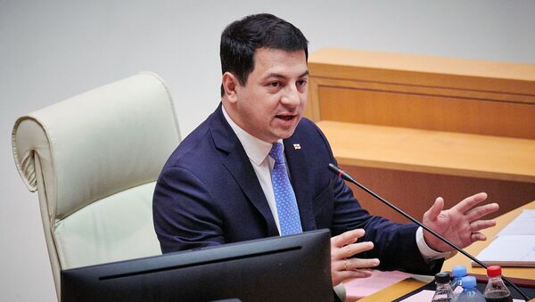 Председатель парламента Грузии Арчил Талаквадзе - Sputnik Արմենիա