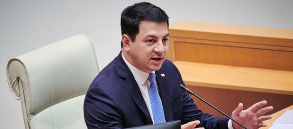 Председатель парламента Грузии Арчил Талаквадзе Председатель парламента Грузии Арчил Талаквадзе - Sputnik Արմենիա