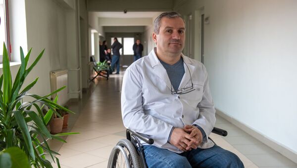 Заведующий отделением реанимации и интенсивной терапии МЦ Норк-Мараш Ара Ананян - Sputnik Армения