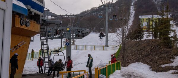 Канатная дорога в Цахкадзоре - Sputnik Армения