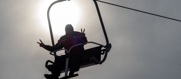 Канатная дорога в Цахкадзоре - Sputnik Армения