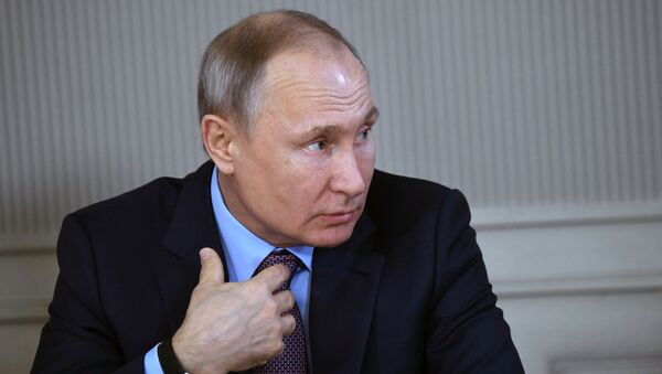 Президент России Владимир Путин  - Sputnik Армения