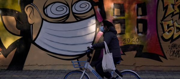 Граффити на строительной площадке в Шанхае, Китай - Sputnik Армения