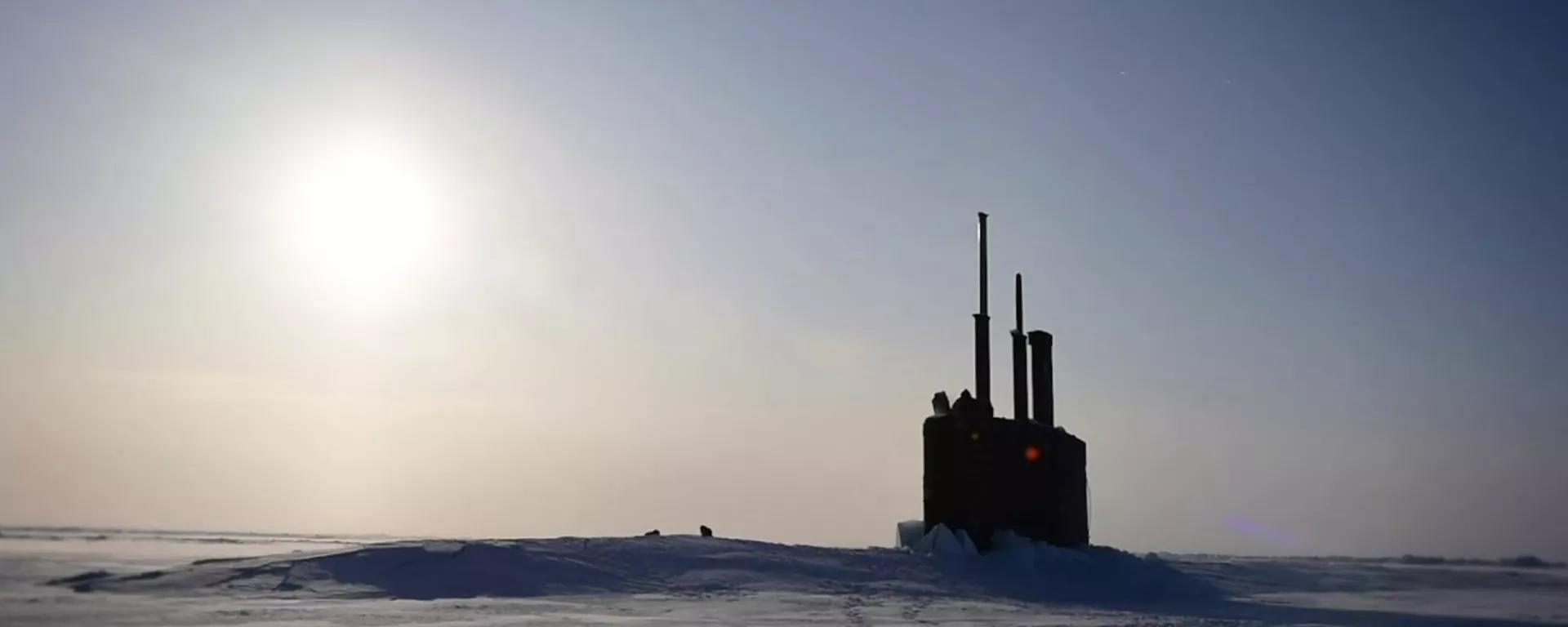 USS Toledo прибывает в ледовый лагерь Seadragon-Ice Exercise (ICEX) 2020 - Sputnik Армения, 1920, 11.03.2020