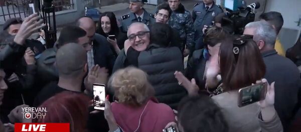 Армен Тавадян вышел из СИЗО (11 марта 2020). Еревaн - Sputnik Армения