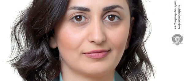 Пресс-секретарь МО РА Шушан Степанян - Sputnik Արմենիա