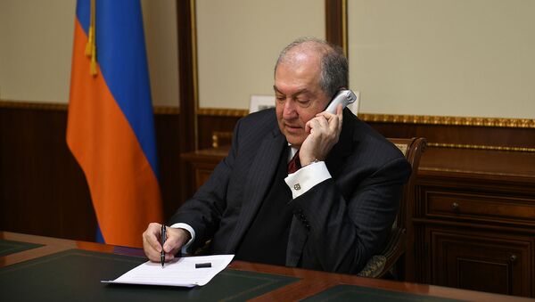 Президент Армен Саркисян провел телефонный разговор - Sputnik Արմենիա