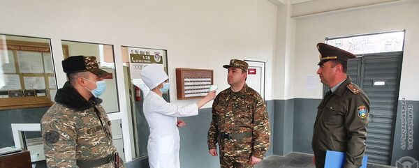 Проверки в военных частях Лори, Армавира и Еревана Проверки в военных частях Лори, Армавира и Еревана - Sputnik Армения