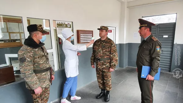 Проверки в военных частях Лори, Армавира и Еревана - Sputnik Արմենիա