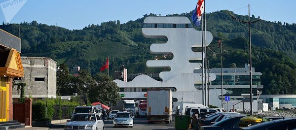 КПП Сарпи на грузино-турецкой границе КПП Сарпи на грузино-турецкой границе - Sputnik Армения