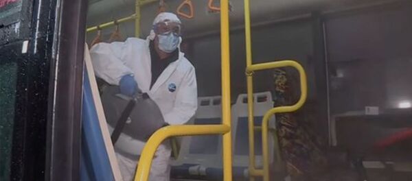 Дезинфекция общественного транспорта - Sputnik Արմենիա