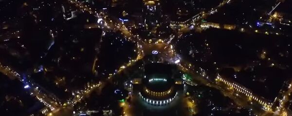 Вечерний Ереван с высоты птичьего полета - Sputnik Արմենիա