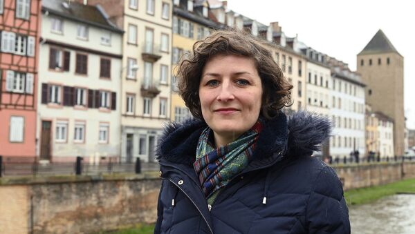 Кандидат в мэры Страсбурга Жанна Барсегян из партии зеленых Europe Ecologie les Verts (EELV) - Sputnik Արմենիա