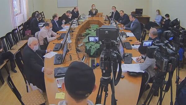 Заседание постоянной комиссии по финансово-кредитным и бюджетным вопросам (17 марта 2020). Еревaн - Sputnik Արմենիա
