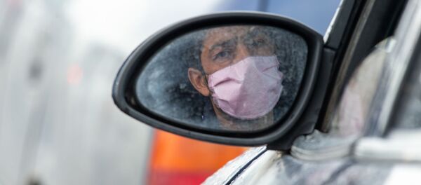 Контрольно-пропускной пункт при выезде из Эчмиадзина (17 марта 2020). Армавир Контрольно-пропускной пункт при выезде из Эчмиадзина (17 марта 2020). Армавир - Sputnik Արմենիա