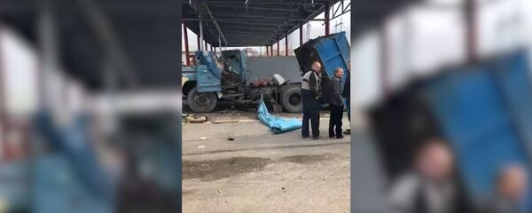 Արարատի մարզում պայթել է բեռնատարի գազի բալոնը Արարատի մարզում պայթել է բեռնատարի գազի բալոնը - Sputnik Արմենիա