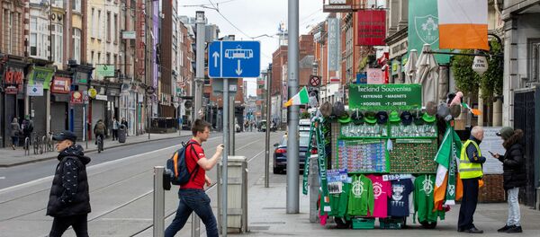День Святого Патрика в Ирландии отменен из-за эпидемии коронавируса (17 марта 2020). Дублин, Ирландия - Sputnik Արմենիա