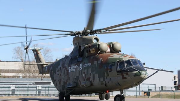 Тяжелый военно-транспортный вертолет Ми-26Т2В - Sputnik Армения