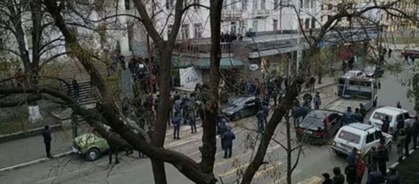 Беспорядки в Степанакерте (19 марта 2020). Беспорядки в Степанакерте (19 марта 2020). - Sputnik Արմենիա