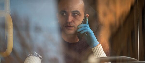 Водитель автобуса в Ереване Водитель автобуса в Ереване - Sputnik Արմենիա