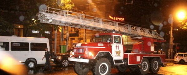 Пожар в одной из комнат здания правительства Армении (19 марта 2020). Еревaн - Sputnik Армения