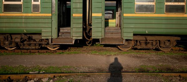 Поезд в ереванском депо ЮКЖД (21 марта 2020). Еревaн Поезд в ереванском депо ЮКЖД (21 марта 2020). Еревaн - Sputnik Արմենիա