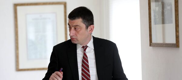 Премьер-министр Грузии Георгий Гахария - Sputnik Արմենիա