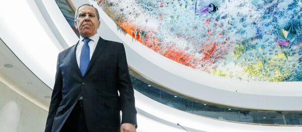 Министр иностранных дел РФ Сергей Лавров на сессии Совета ООН по правам человека - Sputnik Армения