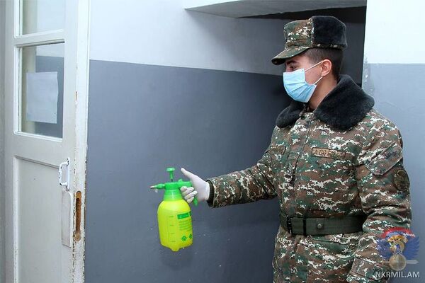 Ստուգայց ՊԲ զորամասեր. ամեն ինչ արվում է բանակում կորոնավիրուսի դեպքերը բացառելու համար - Sputnik Արմենիա