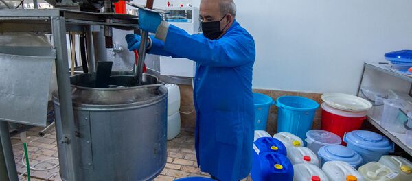 Производство медицинских дезинфицирующих средств - Sputnik Армения